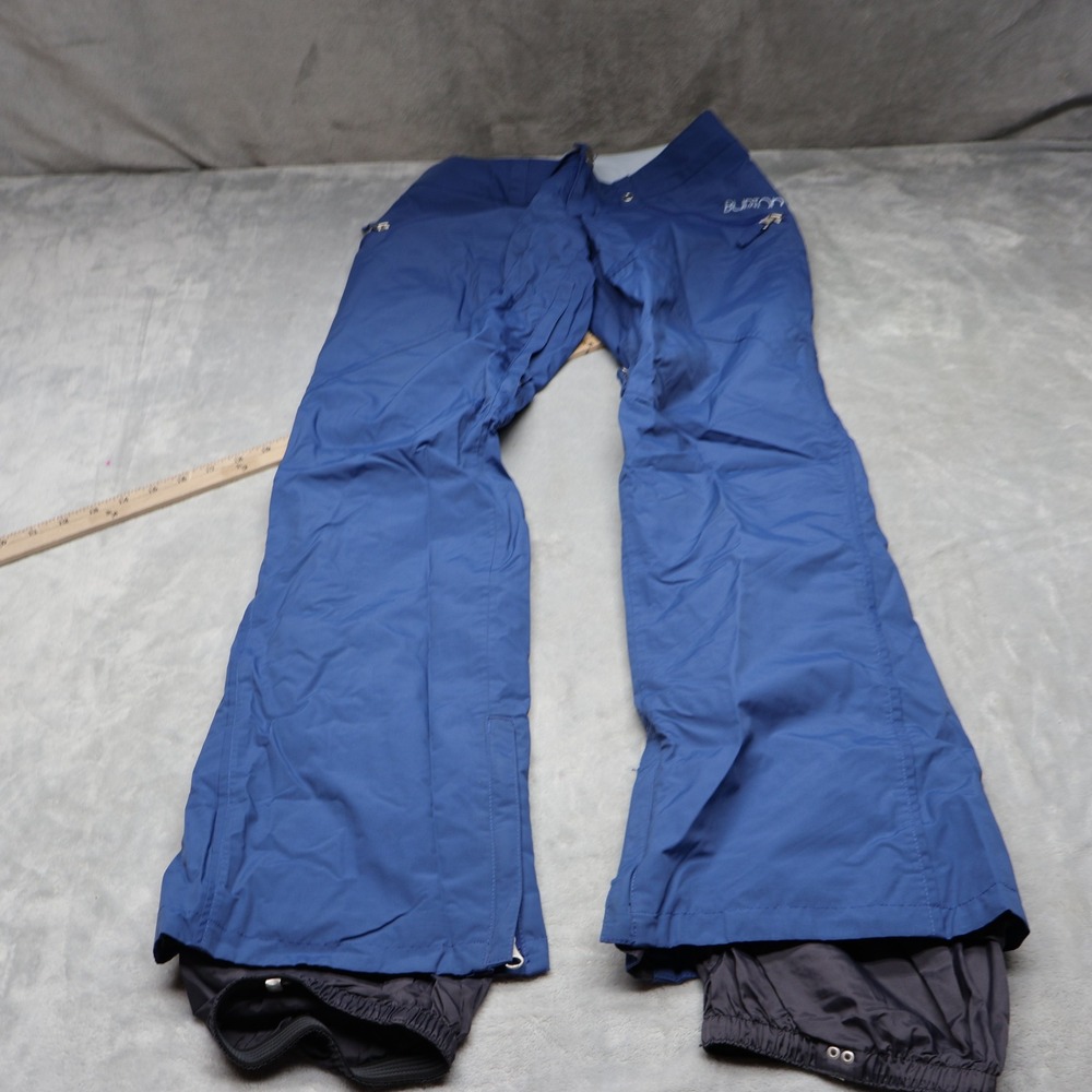 Burton Snow Pants Mens Small Blue Dryride Winter Ski Waterproof Insulated 32x32